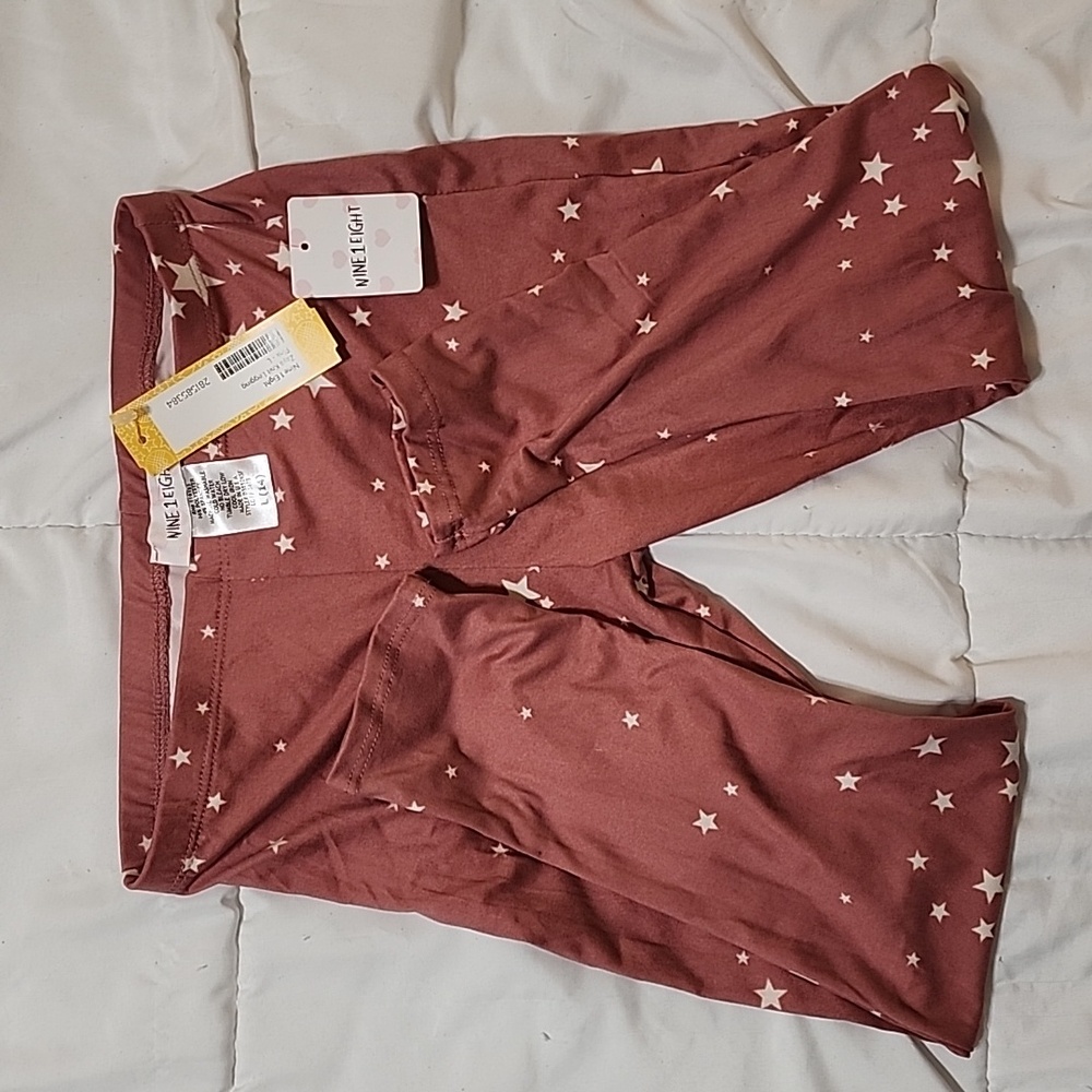 Girls Leggings L 14 Nine 1 Eight Pink